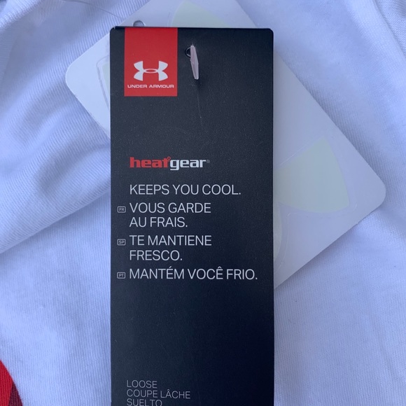 Youth Under Armour Heat Check Short Sleeve Tee - Picture 4 of 4